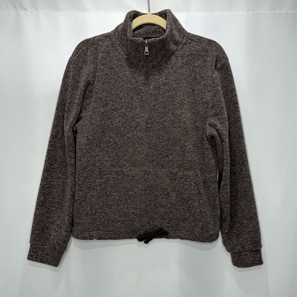 Beyond Yoga New Terrain Pullover in Gray Size Small